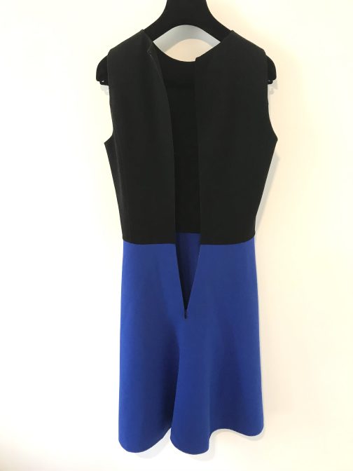 SOLD OUT Michael Kors Black and Blue Dress Size 8UK - Image 5