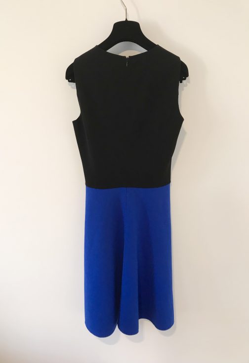 SOLD OUT Michael Kors Black and Blue Dress Size 8UK - Image 4