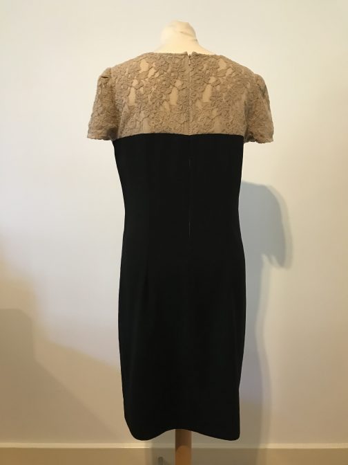 Sold out DKNY Black and Lace Dress Size 8UK - Image 3