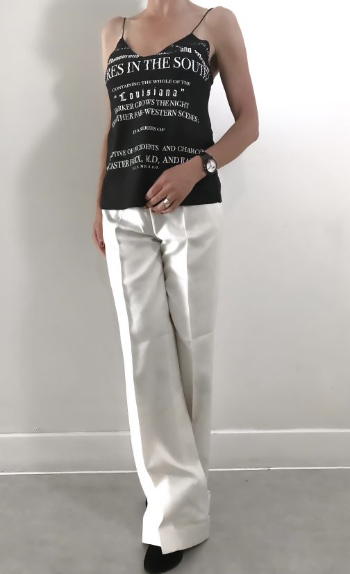 SOLD OUT Alexander McQueen Silk Top Size S / 8 UK