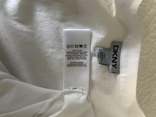 SOLD OUT DKNY Cotton White Top - Image 3