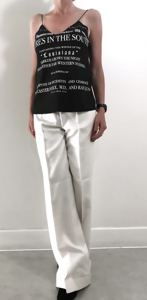 SOLD OUT Alexander McQueen Silk Top Size S / 8 UK - Image 3