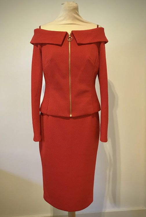 SOLD OUT Sandro Ferrone Roma Jacket and Skirt Size 38 - Image 2