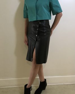 SOLD OUT Max Mara Silk and Cotton Green Jacket Size 12UK