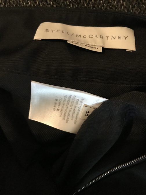 SOLD OUT Stella McCartney Black Pencil Skirt - Image 3