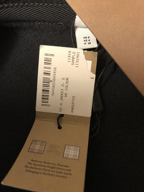 Sold out BURBERRY Ladies Oversize Jacket size 8/10 UK - Image 10