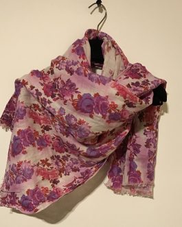 ETRO Milano Linen Floral Scarf – Pre Own