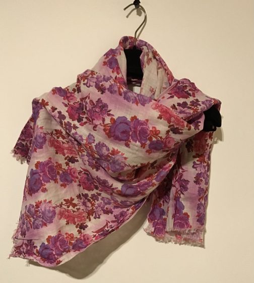 ETRO Milano Linen Floral Scarf - Pre Own