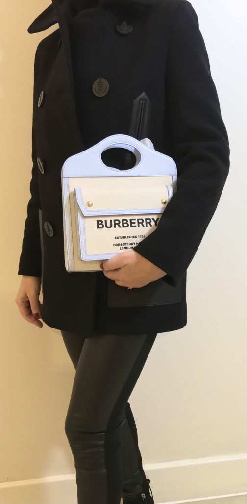SOLD OUT Burberry Mini Pocket Cross Body Tote Bag