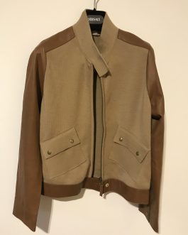 SOLD OUT STEFANEL Wool and Leather Jacket Size S/ 8-10UK