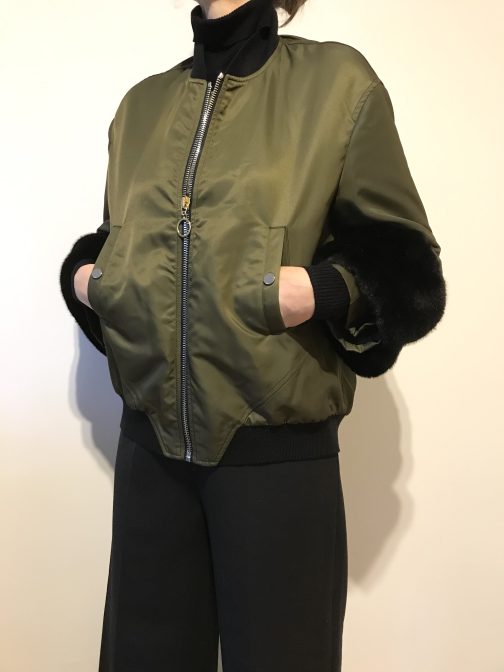 SOLD OUT Pinko Jacket with faux fur trim size 10 UK - Image 6