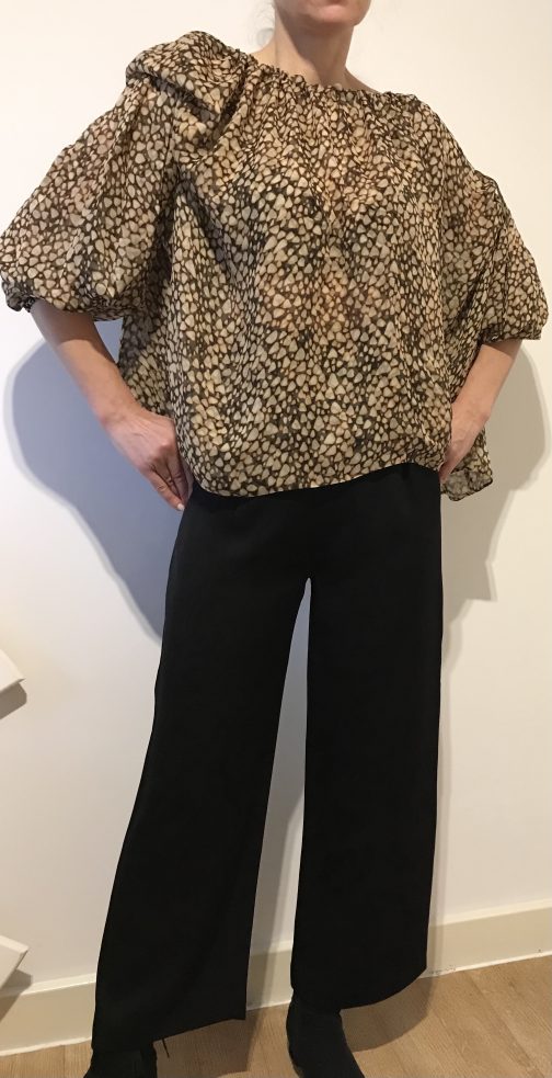 SOLD OUT YSL Silk Oversized Blouse