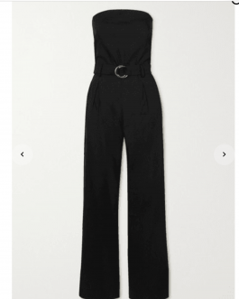 SOLD OUTFrame Black Linen Jumpsuit SizeXS