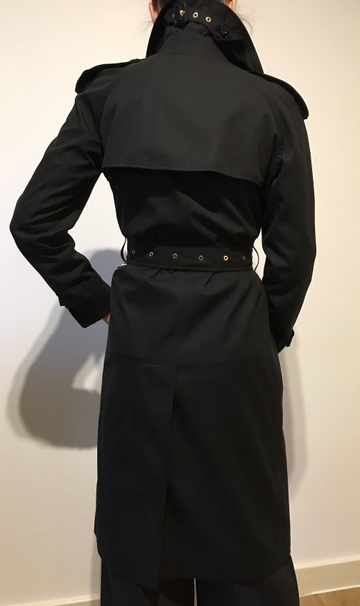 SOLD OUT BURBERRY TRENCH COAT LEOPARD LINING SIZE 8 - Image 7