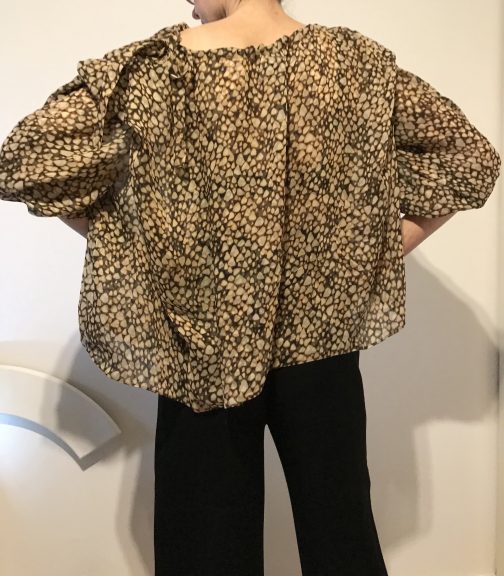 SOLD OUT YSL Silk Oversized Blouse - Image 5