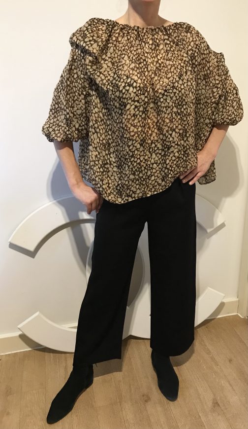 SOLD OUT YSL Silk Oversized Blouse - Image 2