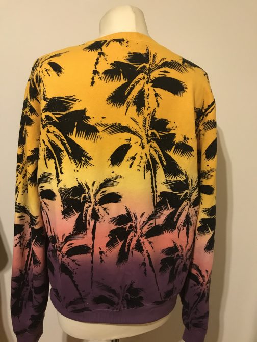 Saint Laurent Sweatshirt with all over Palm size M - Image 3