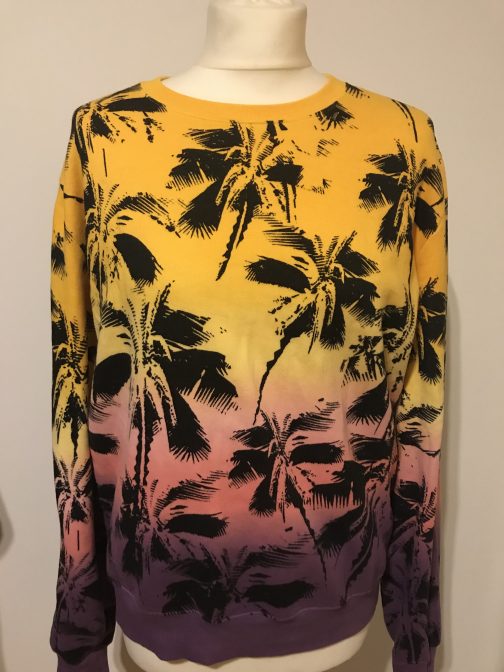 Saint Laurent Sweatshirt with all over Palm size M - Image 2
